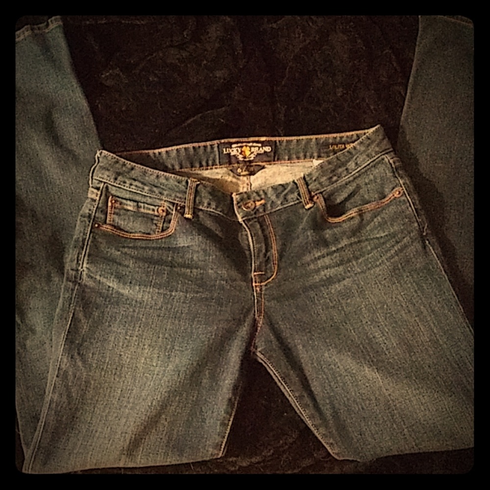 Practically new LUCKY BRAND JEANS sz6 LolitaSkinny